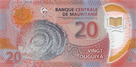 Mauritania Ouguiya Unc Polymer