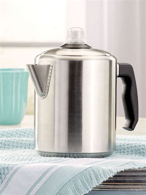 Knapp Monarch Stainless Steel Stovetop Percolator | Percolator coffee ...