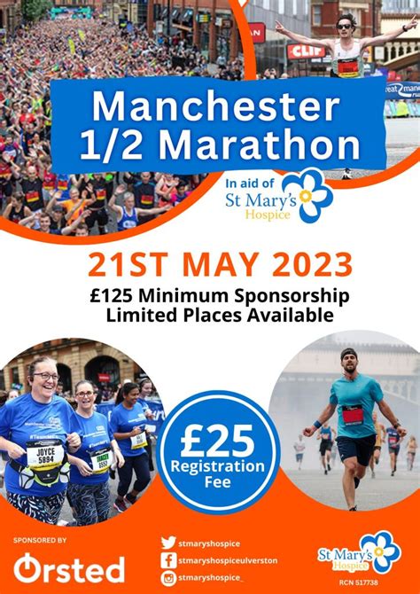 Manchester Half Marathon 2024 Registration - Pen Leanor