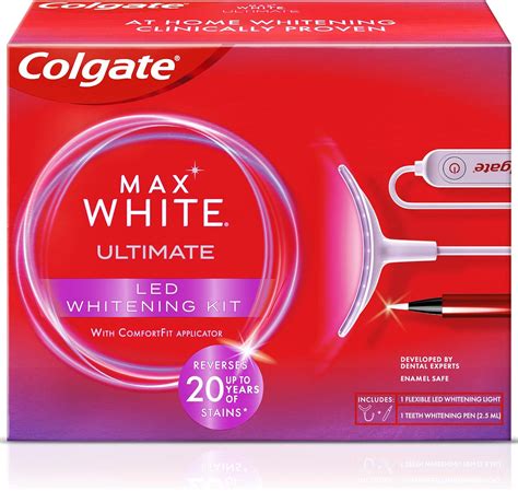 Colgate Max White Ultimate Kit Blanchiment Dentaire Domicile