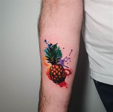 50 Best Fruit Tattoo Designs The XO Factor Wasserfarben Tattoo