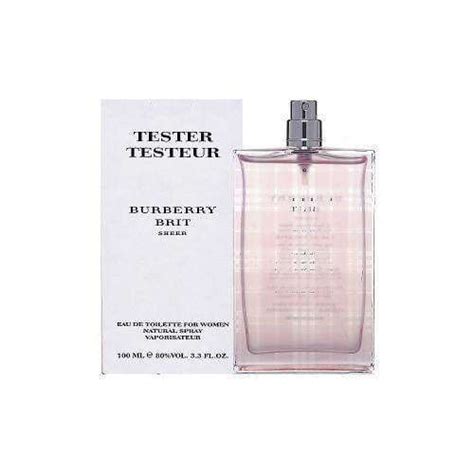 Burberry Brit Sheer Tester Buy Perfume Online My Perfume Shop