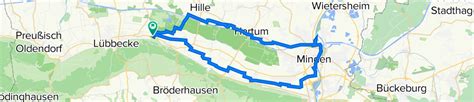 Radtour Im M Hlenkreis Minden L Bbecke Radroute Bikemap