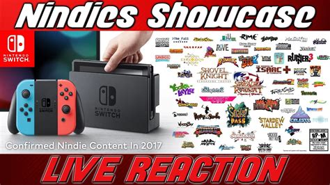 Nintendo Switch Nindies Showcase Live Reaction Youtube