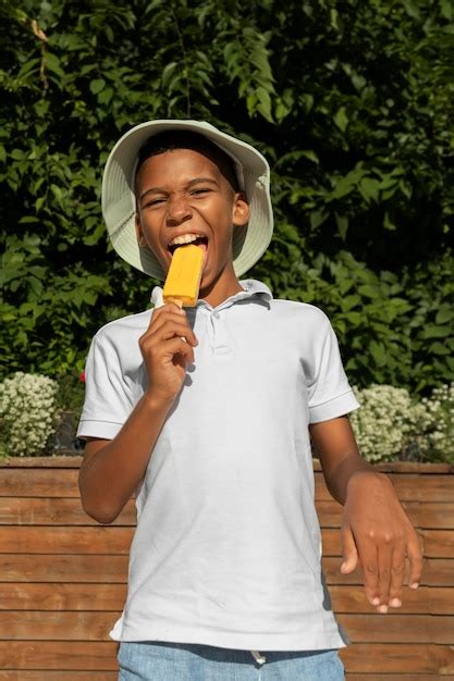 Black Kids Eating Ice Cream Images Free Download On Freepik