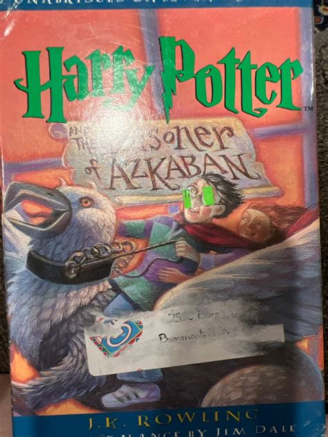 Harry Potter and the Prisoner of Azkaban Audiobook Cassette Tapes - Etsy