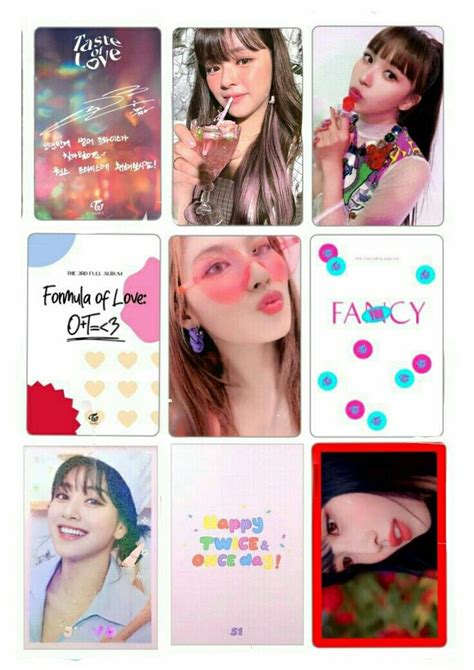 Pc Template Twice Jeong Mina Sana Momo Jihyo Manualidades Escolares