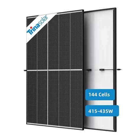 Trina Dual Glass Solar Panels Tsm Deg9r 28 Mono Half Cell Solar Module