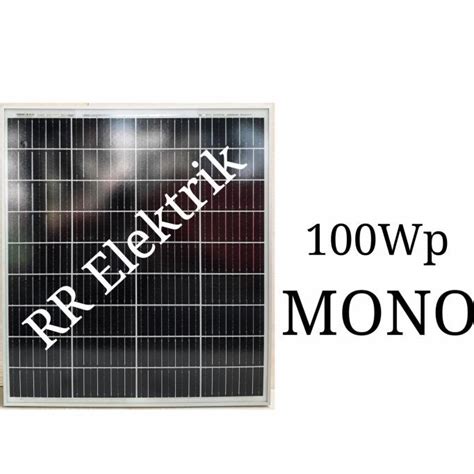 Jual Solar Panel Solar Cell Panel Surya Wp Monocrystalline Wp