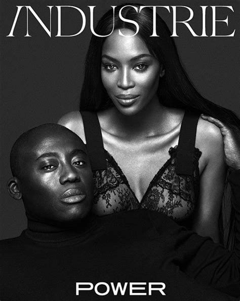 Naomi Campbell & Edward Enninful Cover Industrie #8