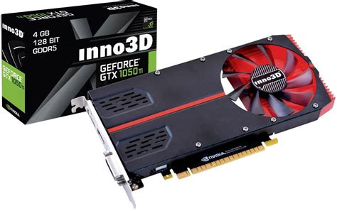 Karta Graficzna Inno 3D Nvidia GeForce GTX1050 Ti Compact 4 GB GDDR5