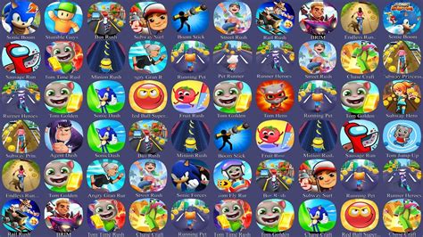 Tom Time Rush Subway Surfers Sonic Dash Sonic Force Pvz Heroes Supreme