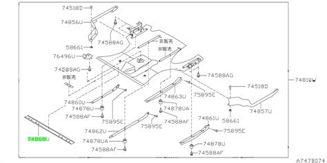 Buy Genuine Nissan F Aa F Aa Bracket Rear Diffuser