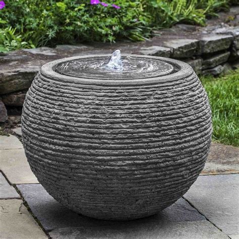 Sonora Large Stone Ledge Garden Fountain