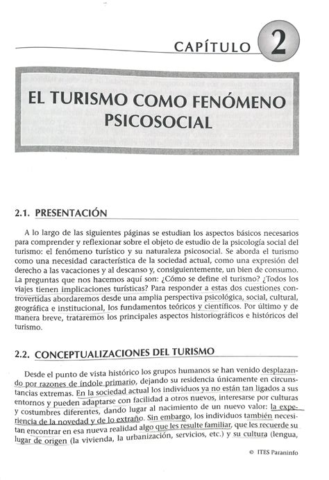 Tema 3 Del Psicologia Social Del Turismo Libro Psicología Social