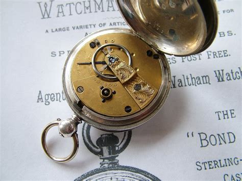 Antiques Atlas Waltham ‘home Watch Co Silver Pocket Watch 1876