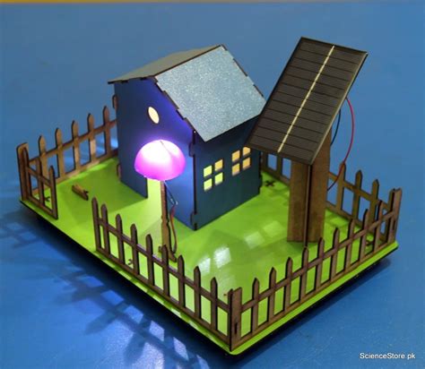 Solar Powered House DIY Kit