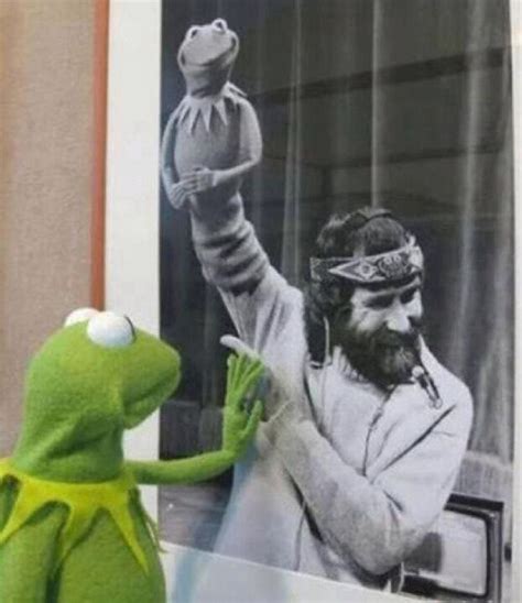 [Image] Kermit the frog after Jim Henson's death : r/Frisson