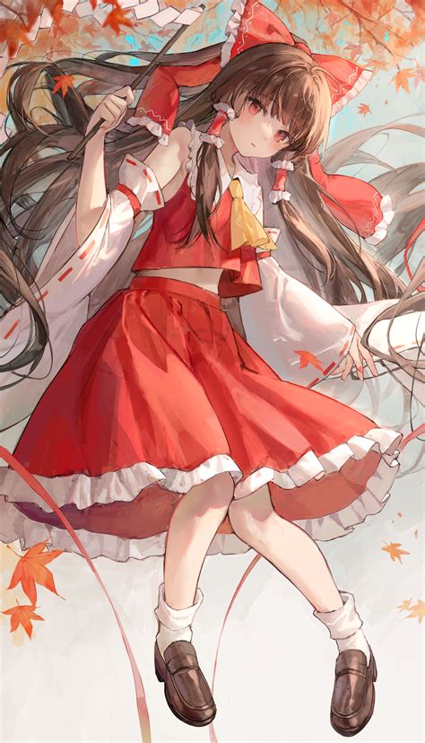 Hakurei Reimu Reimu Hakurei Touhou Image By E Ruro 4239967