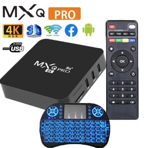 Jual Android Tv Box Mxq Pro 5g 4k Ultra Hd Media Player Box Shopee