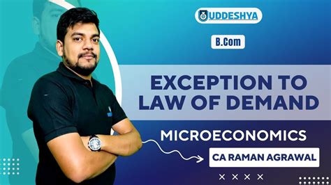 5 EXCEPTION TO LAW OF DEMAND MICROECONOMICS CA Raman Agrawal YouTube