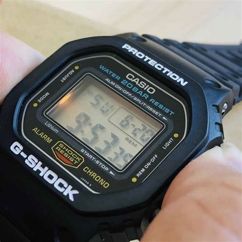X Casio G Shock Dw 5600c Digital Rare Vintage G Shock Vintage