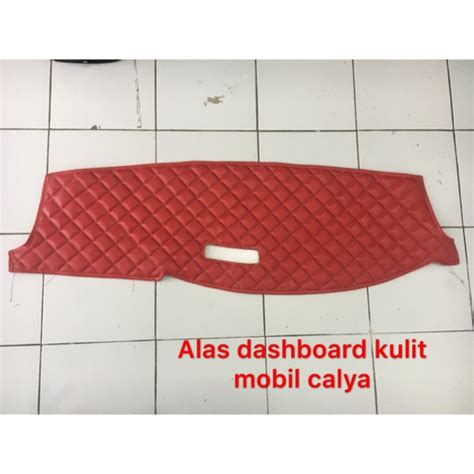 Jual Alas Dashboard Kulit Mobil Calya Cover Pelindung Dashbor Mobil