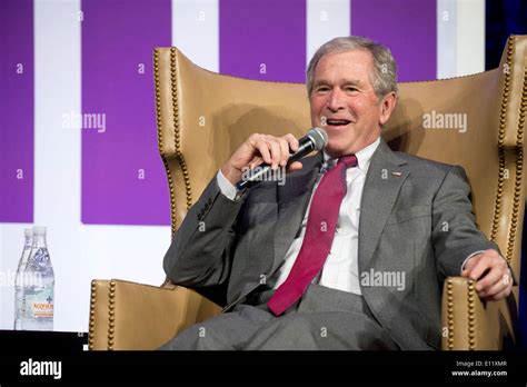 Former U S President George W Bush Reflects On His Challenging 8