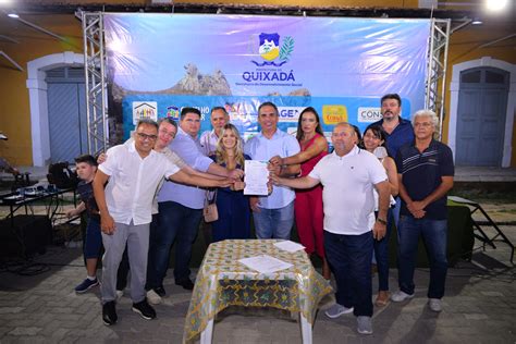 Tv Monólitos Prefeito De Quixadá Autoriza Início Das Obras De Reforma