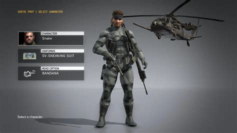 MGS2 Solid Snake Sneaking Suit At Metal Gear Solid V The Phantom Pain