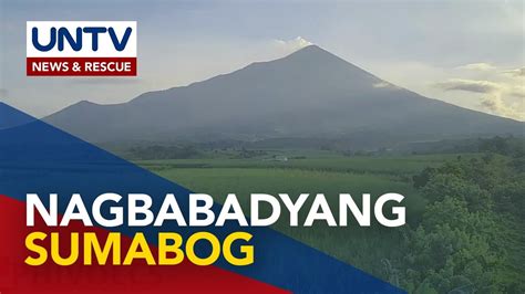 Pagyanig At Pagbubuga Ng Asupre Ng Bulkang Kanlaon Patuloy Posibleng