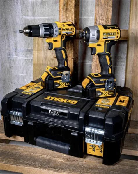 Dewalt Dck M T Gb V Xr Cordless Brushless Combi Drill Impact