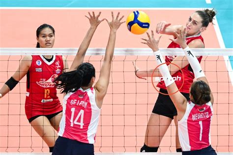 Pldt Shocks Creamline In Five Set Thriller To Open Pvl