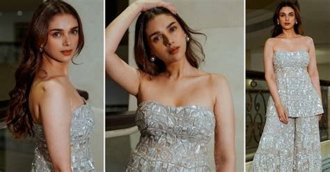 SEXY Aditi Rao Hydari Looks Elegant In Off Shoulder Creamy White