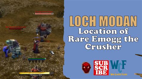 Location Of Rare Emogg The Crusher Loch Modan Wow World Of Warcraft