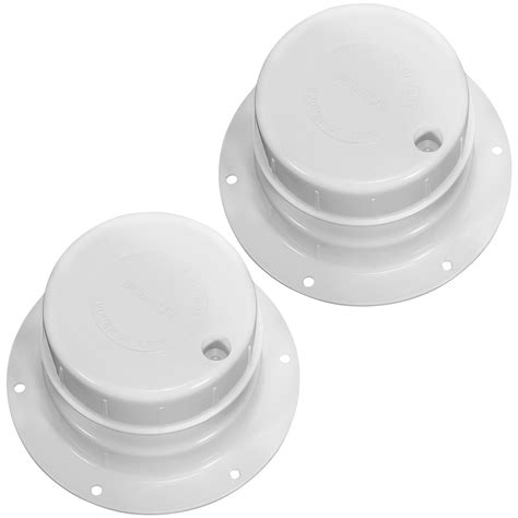 Buy 2 Pack Rv Plumbing Vent Cover Roof Vent Cap Plastic Sewer Vent Cover For 1 To 2 3 8 Inch