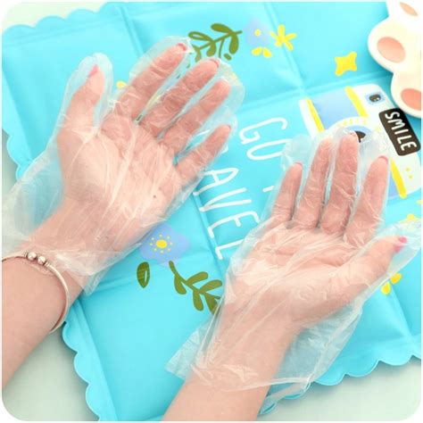 Pcs Lot Clear Disposable Food Gloves Eco Friendly Household Bbq