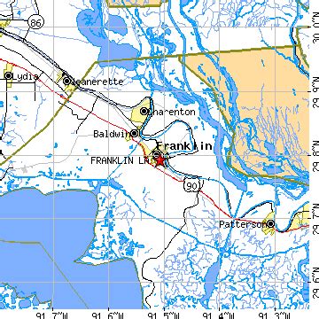 Franklin, Louisiana (LA) ~ population data, races, housing & economy