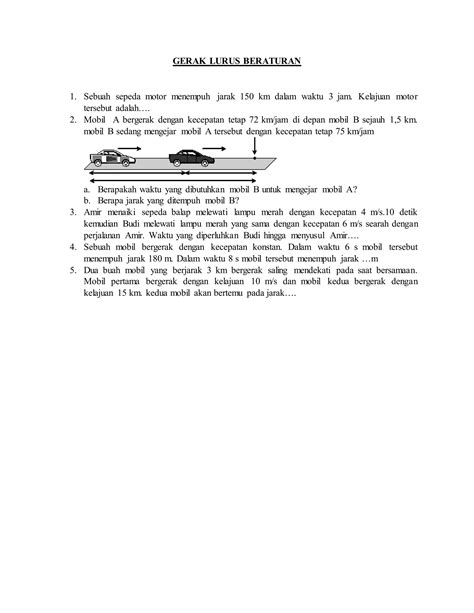 Contoh Soal Glb Dan Glbb Pdf