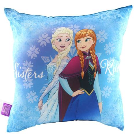 Almofada Microfibra Frozen Elsa Anna Disney 40x40cm Submarino