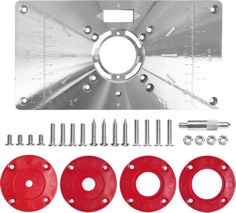 Plaque D Insertion Aluminium Routeur Aluminium Table D Fonceuse