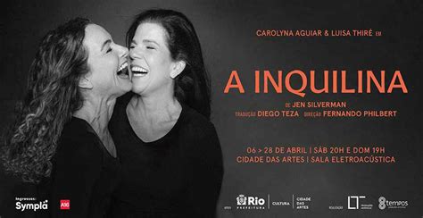 Cidade Das Artes Programação A Inquilina Teatro