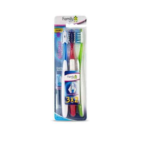 Cepillo Dental Adulto Duro Pack Cepillos Cruz Verde