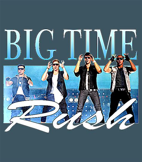 Big Time Rush Retro Band Logo Digital Art By Dung Bao Bui Fine Art