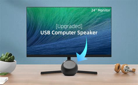 Upgraded Usb Computer Speakers For Desktop Pc Laptop