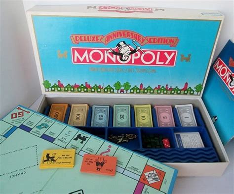 Vintage 1985 Monopoly Board Game