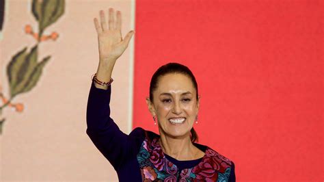 Mexico Election Claudia Sheinbaum Set To Become Countrys First Woman