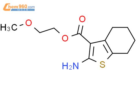 Methoxyethyl Amino Tetrahydrobenzo B Thiophene