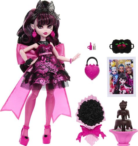 Monster High Chic Draculaura Doll With Monster Ball Party Dress And