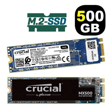 Crucial Disco SSD 500GB MX500 M 2 2280 CT500MX500SSD4 Alca Computación